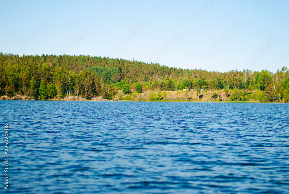 Ladoga lake. Wildlife of Karelia. Travel to Russia. Republic of Karelia. Islands on the lake. Northern nature. Ladoga lake. Wildlife of Karelia. Travel to Russia. Republic of Karelia. Islands on the lake. Northern nature.