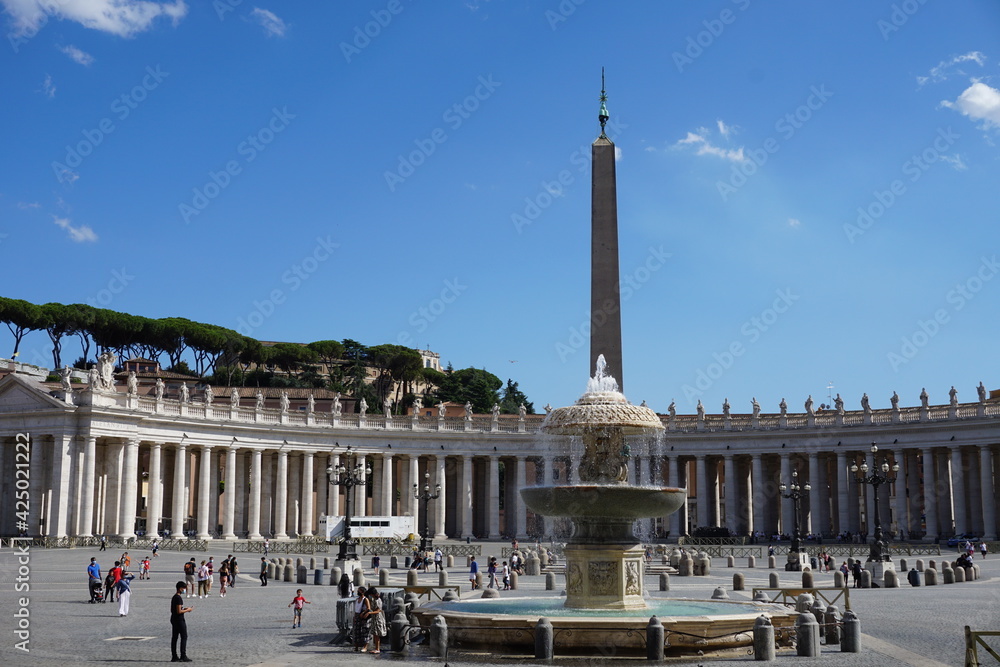 Vatican square in Rome