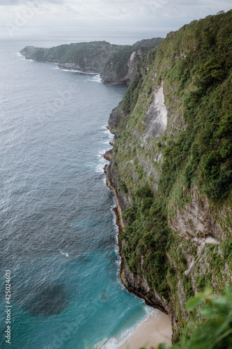 Ocean view from a stunning cliff