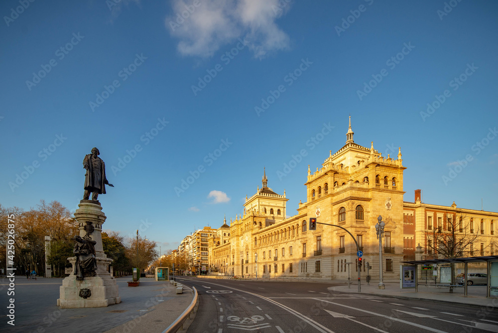 Valladolid historic and monumental city of old Europe