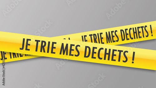 Logo je trie mes déchets.