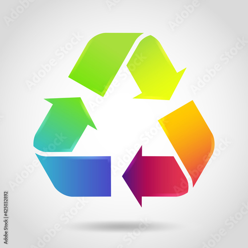 Recycle vector symbol with gradient