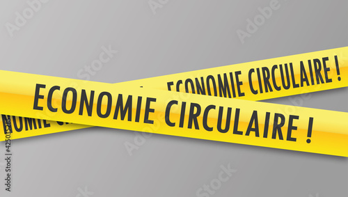 Logo économie circulaire.