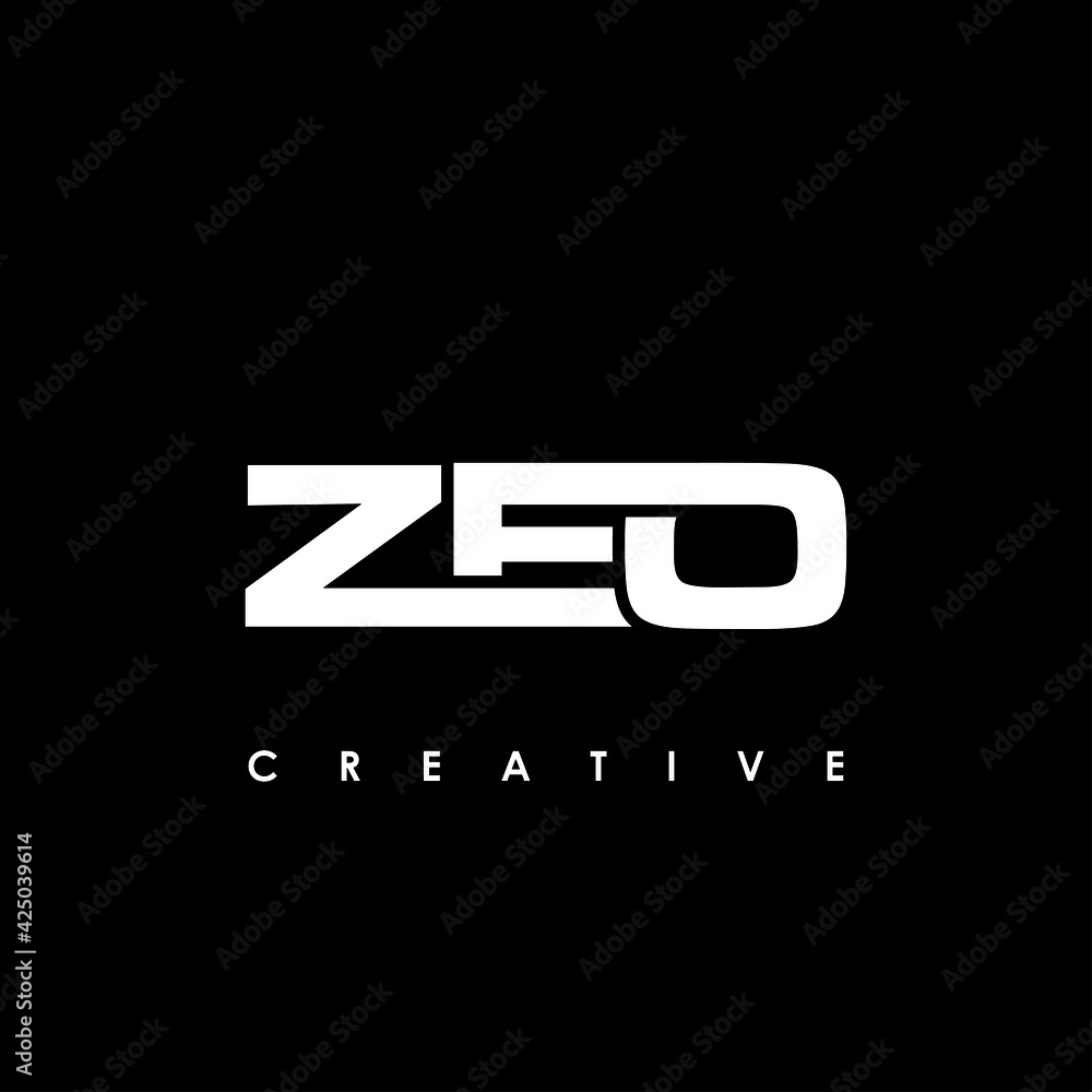 ZEO Letter Initial Logo Design Template Vector Illustration ZEO Letter Initial Logo Design Template Vector Illustration