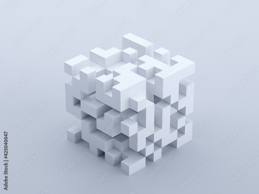 Fototapeta premium Abstract 3D Render