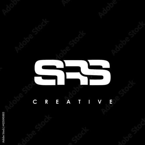 SRS Letter Initial Logo Design Template Vector Illustration