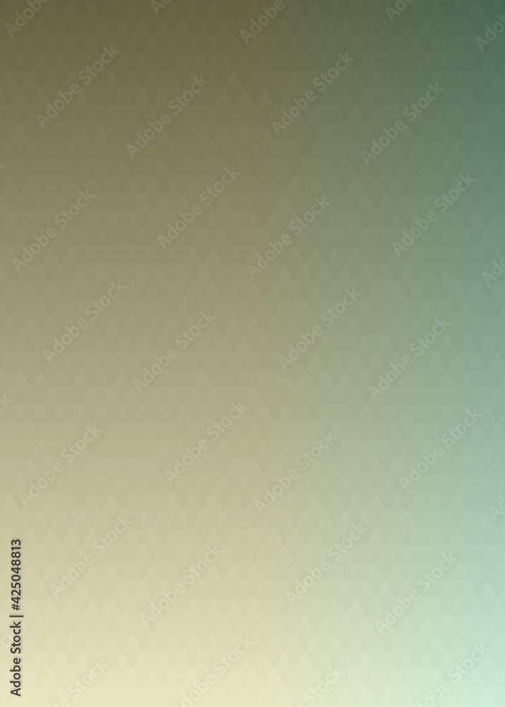 Fototapeta premium Abstract color Low-Polygones Generative Art background illustration