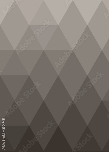 Abstract color Low-Polygones Generative Art background illustration