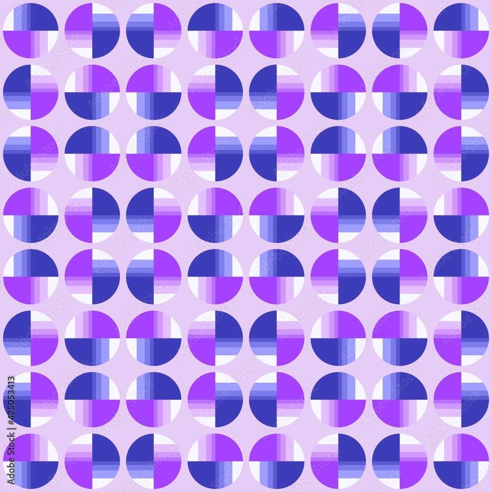 Fototapeta premium Simple abstract seamless pattern - decorative accent for any surfaces.