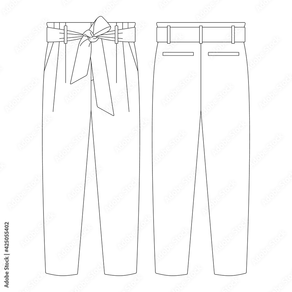 200+ Cargo Pants Drawing Stock Illustrations, Royalty-Free Vector Graphics  & Clip Art - iStock