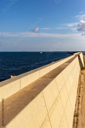 Mirador del Mediterrani  Barceloneta  Barcelona  Catalunza  Spain