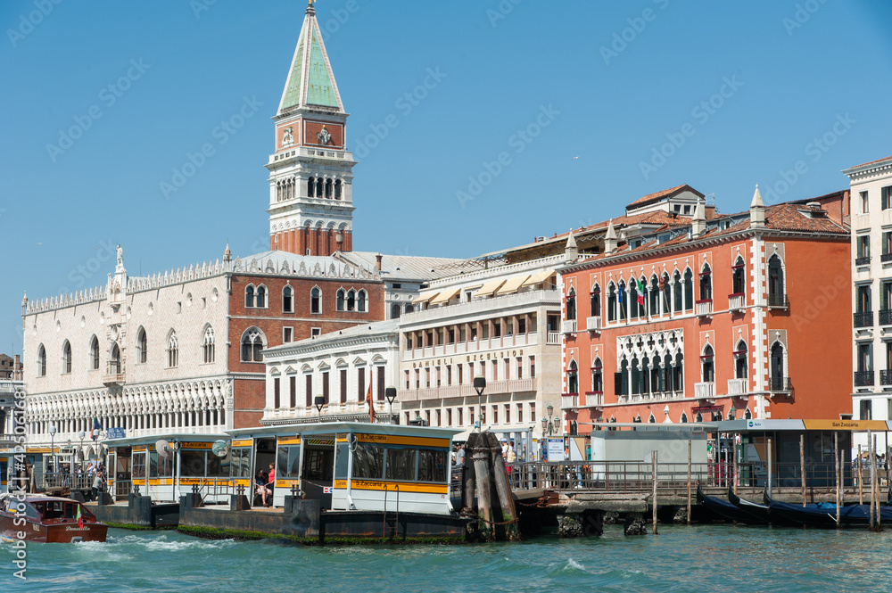 
June 2020, Venice with its gondolas and its canals
