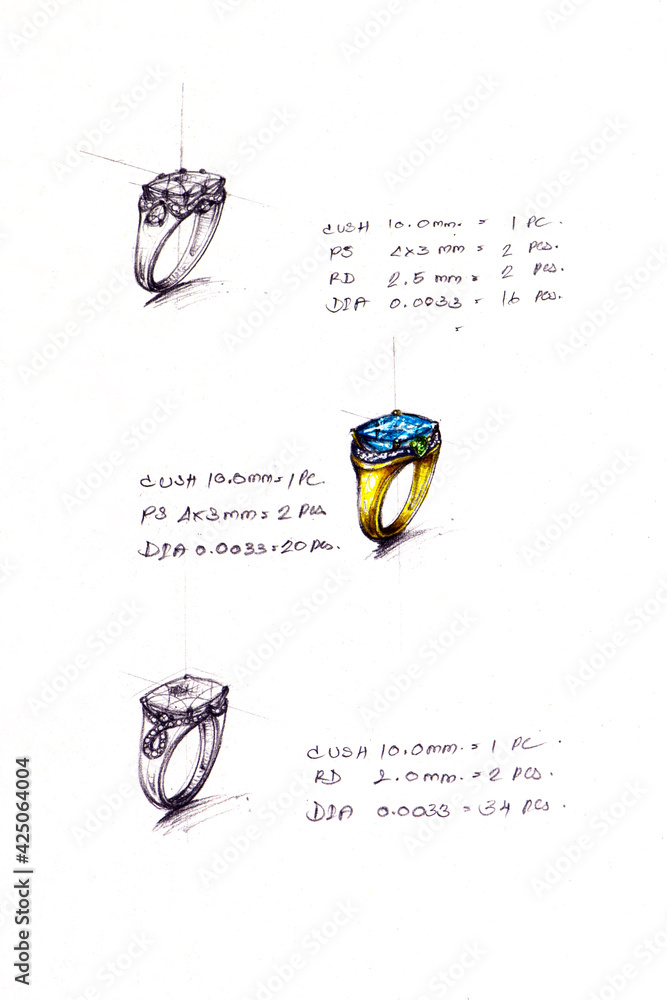 How to Design a Ring from Sketches - Forever Artisans