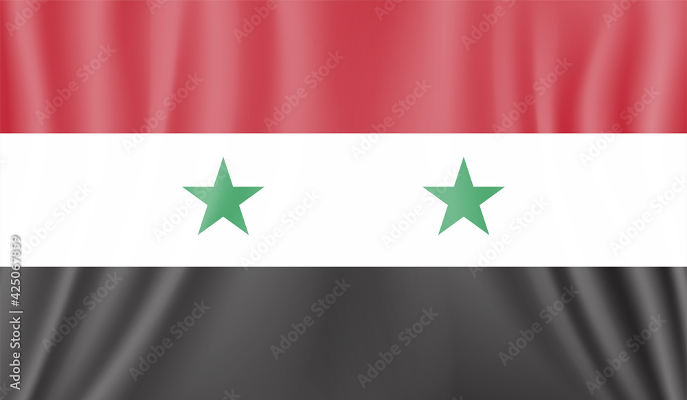 Grunge Syria flag. Syria flag with waving grunge texture. Grunge Syria flag. Syria flag with waving grunge texture.