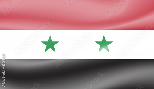 Free Download Grunge Syria flag. Syria flag with waving grunge texture. - GFXLoad