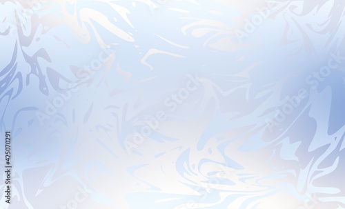Frost pattern formless light blue abstract background.