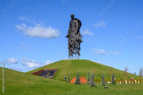 Rzhev Memorial to the Soviet Soldier, Khoroshevo, Rzhev district, Tver region, Russian Federation, September 20, 2020