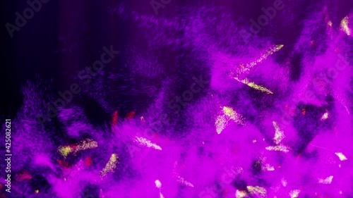 Abstract Colorful VJ loop Creative design. Background for led screens. Projection Mapping or Screensaver.