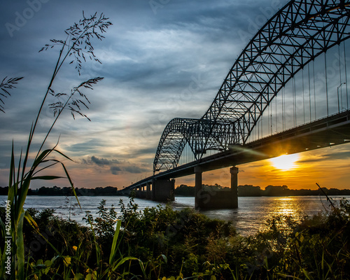 Canvas Print Memphis Bridge