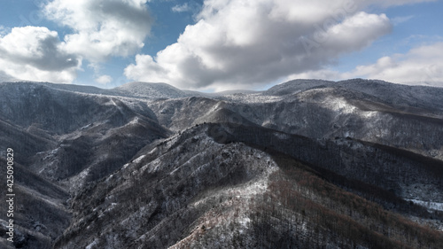 panorama of the mountains