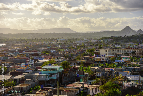 View over the oldest city in Cuba, Baracoa © Ondrej Bucek