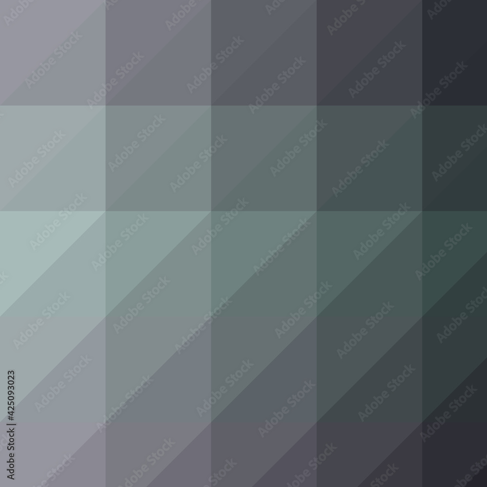 Obraz premium Abstract color Low-Polygones Generative Art background illustration