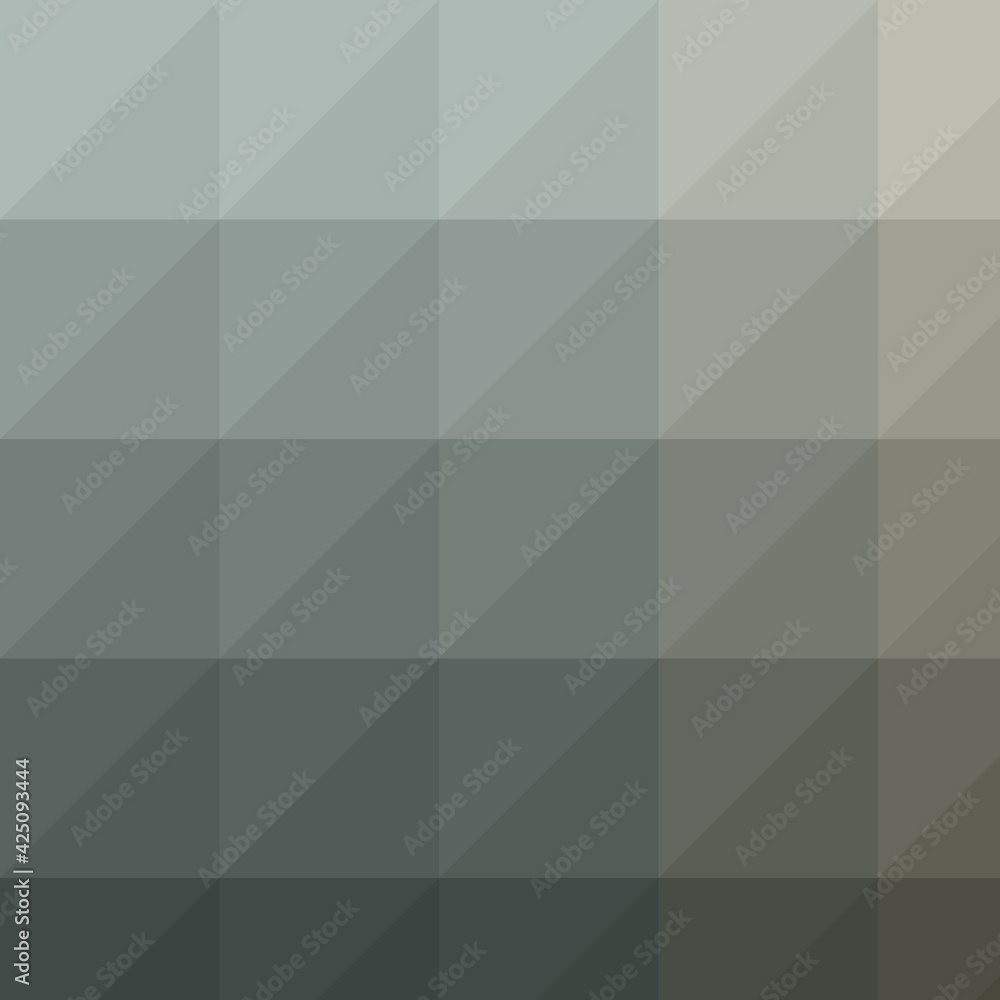 Fototapeta premium Abstract color Low-Polygones Generative Art background illustration