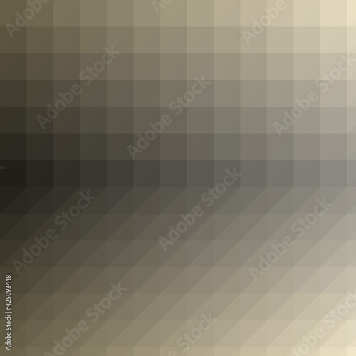 Abstract color Low-Polygones Generative Art background illustration