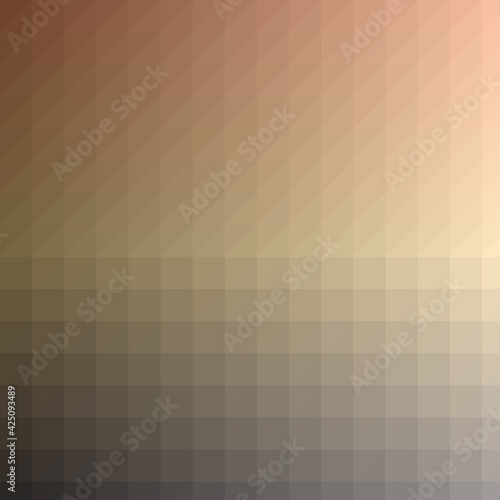 Abstract color Low-Polygones Generative Art background illustration