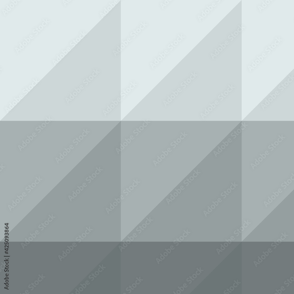 Obraz premium Abstract color Low-Polygones Generative Art background illustration
