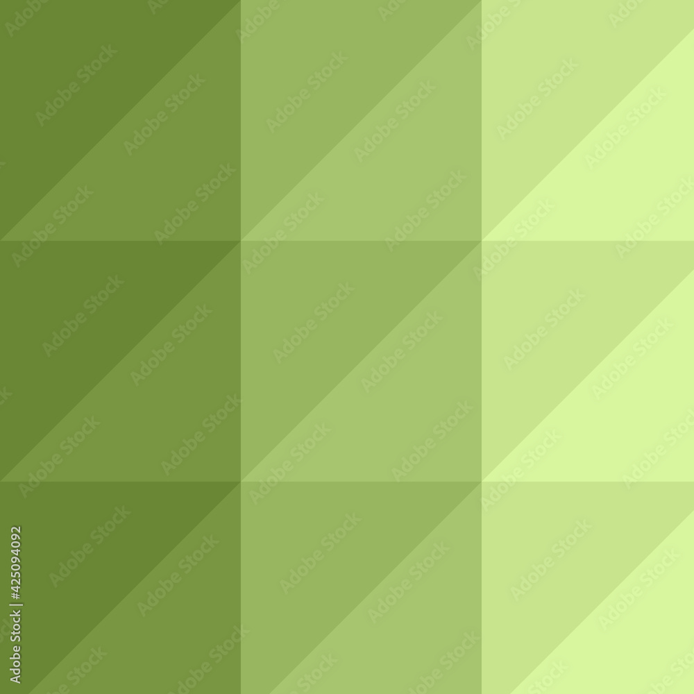 Fototapeta premium Abstract color Low-Polygones Generative Art background illustration