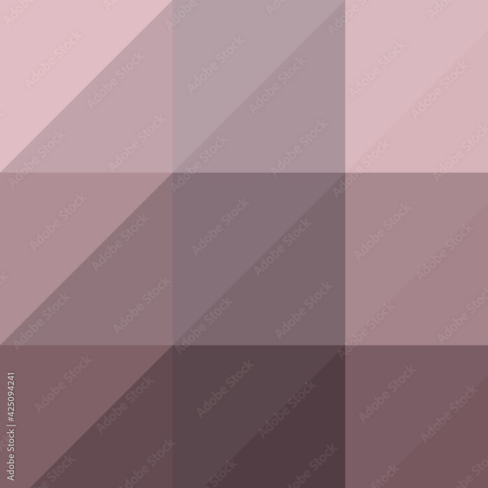 Fototapeta premium Abstract color Low-Polygones Generative Art background illustration