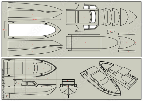 Wooden Boat Radio Control  002