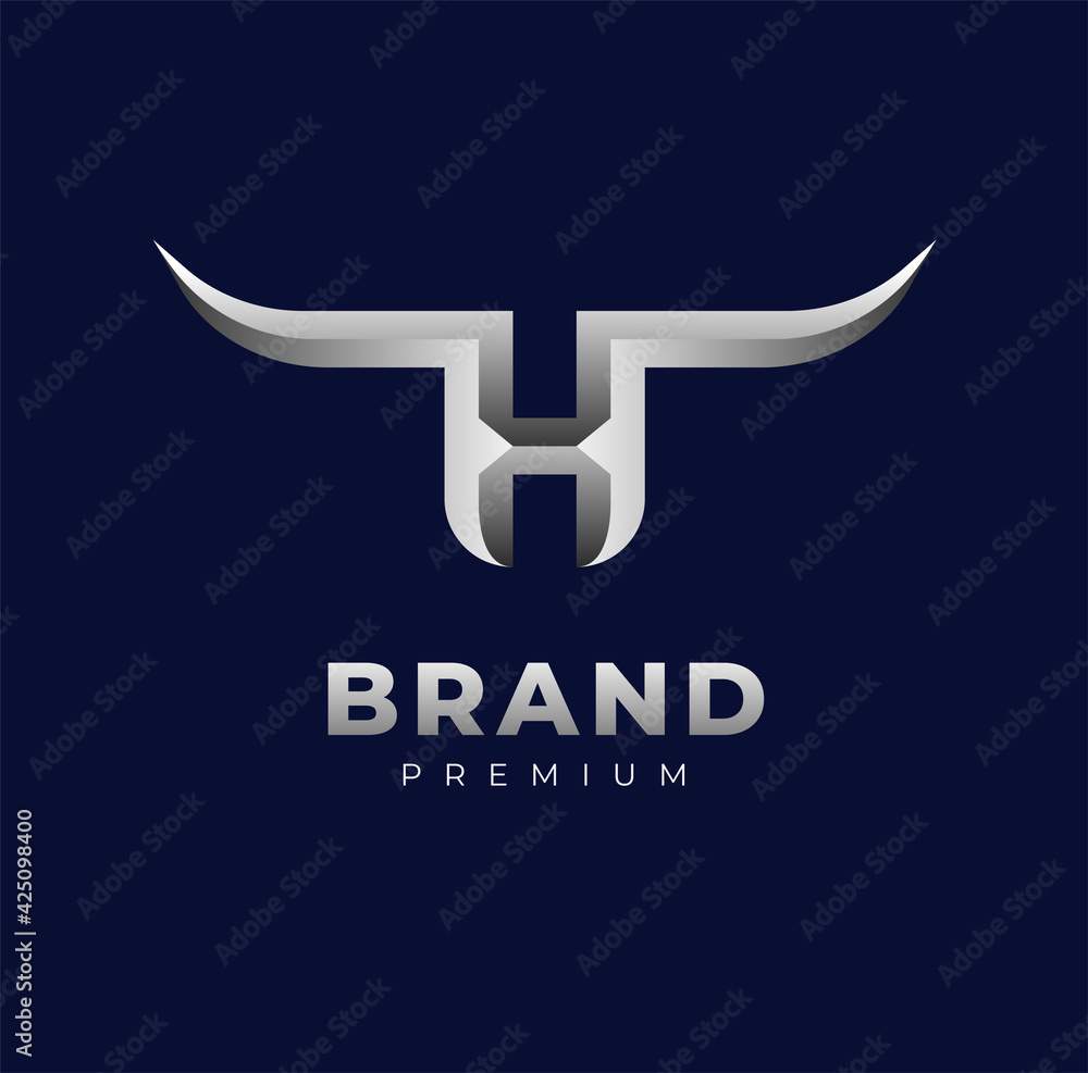 Letter H Horn Logo, 3D Letter H with Horn combination, perfect for brand, sport, automotive, business and related logos, vector illustrations Letter H Horn Logo, 3D Letter H with Horn combination, perfect for brand, sport, automotive, business and related logos, vector illustrations