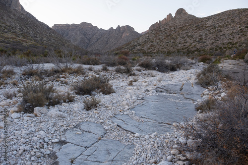 Mountains near Carlsbad Cavern. New Mexico