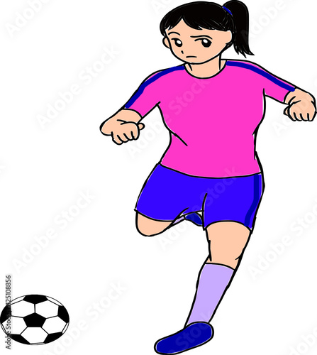 女子サッカー選手