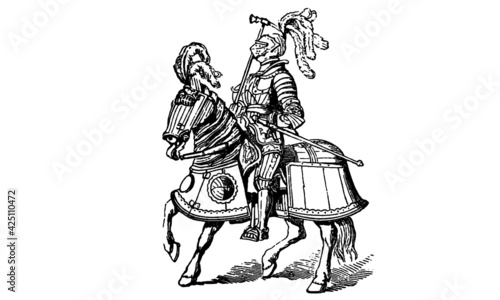 knight on horse