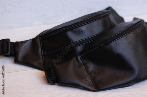 black waist bags
