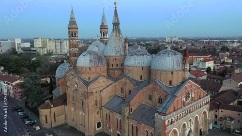 Wallpaper Mural Padua, Veneto, Italy. Prato della Valle, the Abbey of Santa Giusta and the Basilica of Sant'Antonio.
Aerial shot with drone of the historic center of Padua Torontodigital.ca