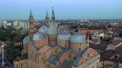 Wallpaper Mural Padua, Veneto, Italy. Prato della Valle, the Abbey of Santa Giusta and the Basilica of Sant'Antonio.
Aerial shot with drone of the historic center of Padua Torontodigital.ca