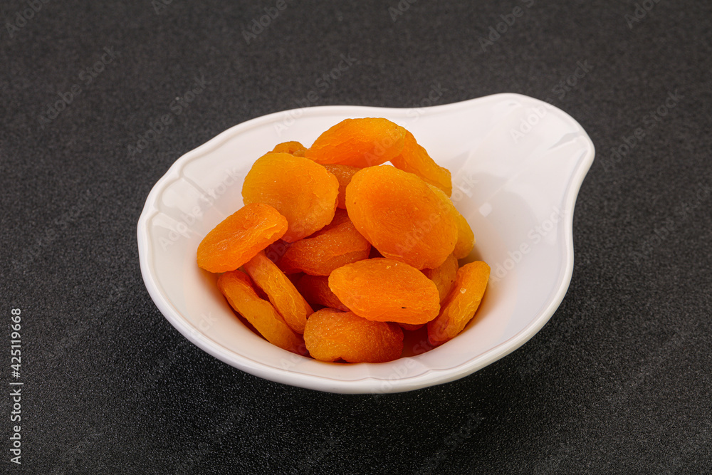 Sweet tasty dried apricot heap Sweet tasty dried apricot heap
