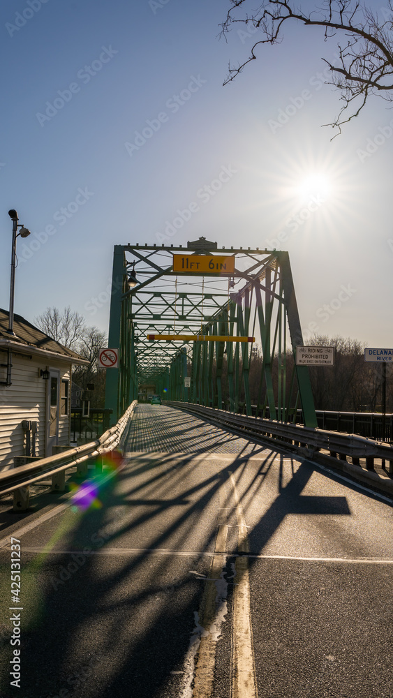 Riverton Bridge, from New Jersey to Pennsylvania Riverton Bridge, from New Jersey to Pennsylvania