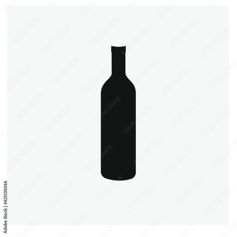 Wine vector icon. Editable stroke. Linear style sign for use on web design and mobile apps, logo. Symbol illustration. Pixel vector graphics - Vector Wine vector icon. Editable stroke. Linear style sign for use on web design and mobile apps, logo. Symbol illustration. Pixel vector graphics - Vector