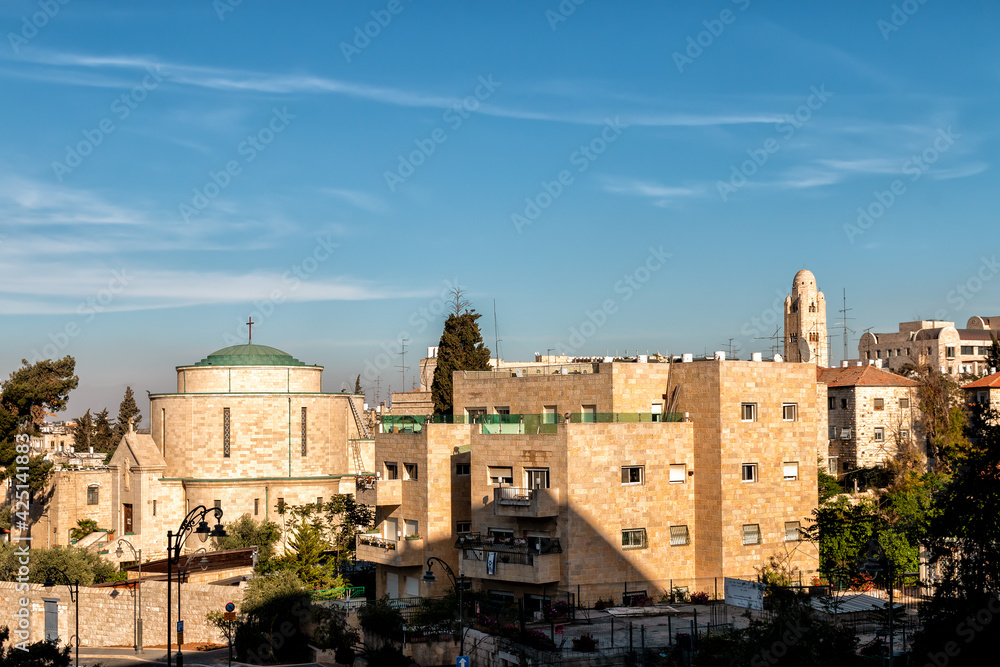 Modern Jerusalem Scene - The Holy Land
