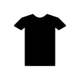 Shirt icon line style vector