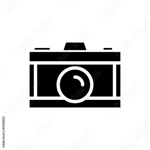 Photo camera icon  vector element