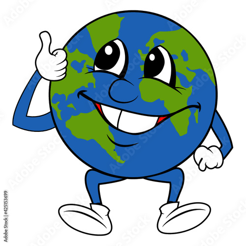 Ilustración del concepto abstracto día de la tierra celebración mundial activismo ambiental salvar el planeta cambio climático