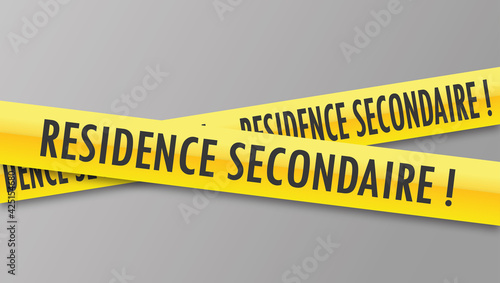 Logo résidence secondaire.