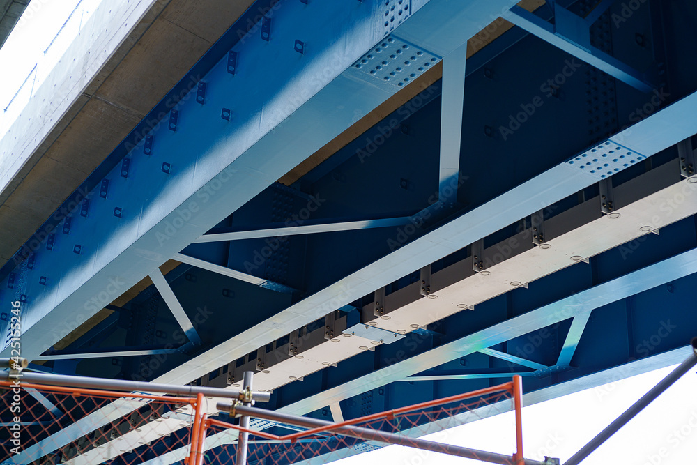 Fototapeta premium 道路工事風景