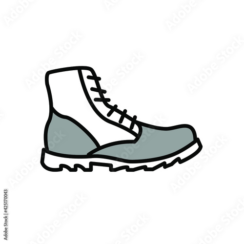 Illustration Vector graphic of boot icon 